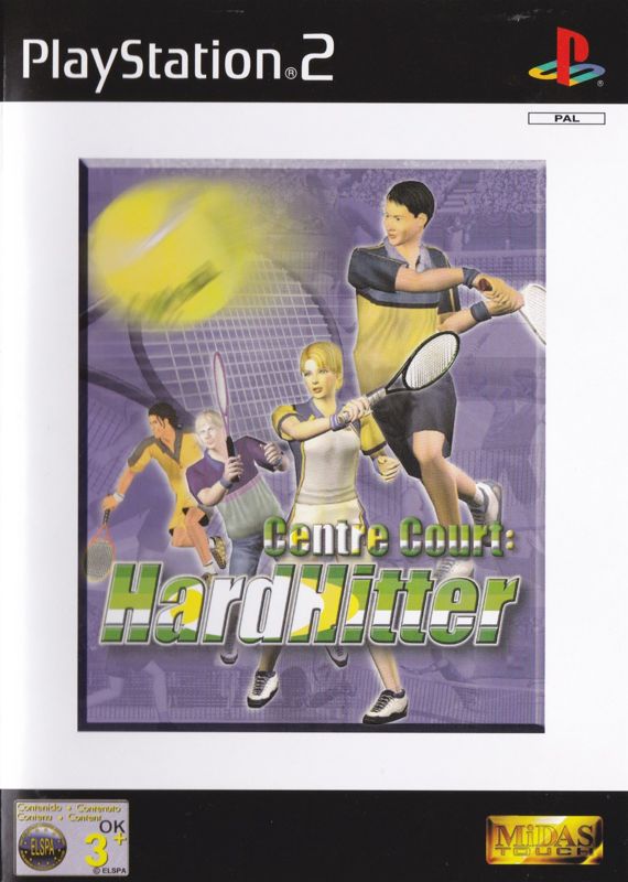 Centre Court: Hardhitter box art for Playstation 2